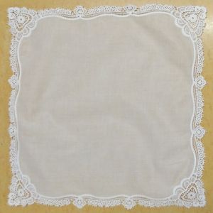 Conjunto de 12 Textiles para el hogar Pañuelo de boda 12 