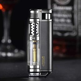 Focus – allume-cigare en métal, Turbo, coupe-vent, aérographe Portable, cadeau pour hommes