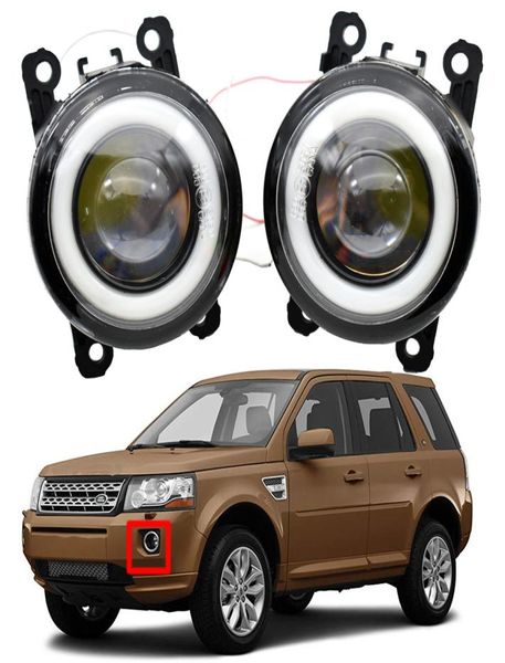 Lumière de brouillard pour Freelander 2 II LR2 L359 2006-2015 Feux courants de haute qualité LED Angel Eye Style Pair8709042