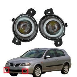 Mistlamp voor NISSAN ALMERA 2II Saloon Hatchback (N16) 2001-2006 2 x Auto-accessoires Hoge kwaliteit LED DRL Koplampen Lamp