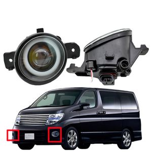 Mistlamp voor NISSAN ELGRAND 2002 / Hoge Kwaliteit Dagrijverlichting LED Angel Eye Styling Pair