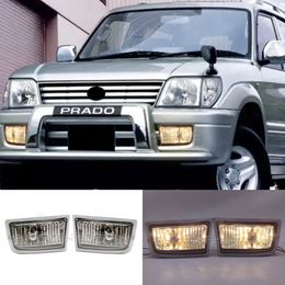 Luces antiniebla para Toyota Land Cruiser Prado FJ90 LC90 1996 1997 1998 1999 2000 2001 2002 faro LED lámpara de luz antiniebla
