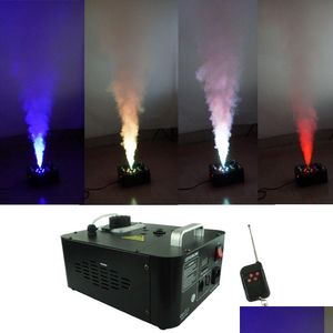 Rookmachine Bubble Machine Sharelife 1000W Dmx Afstandsbediening Rgb Led Kleur Luchtkolom Witte Rook Hine Voor Dj Party show Club Ktv Stage Lig Ot9Tw