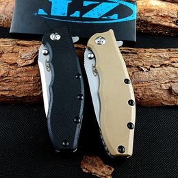 Cuchillo plegable tolerancia cero zt0562 Rodamiento de bolas ELMAX Hoja Flipper Cuchillos de bolsillo tácticos Camping Caza Cuchillo de supervivencia EDC Herramienta al aire libre