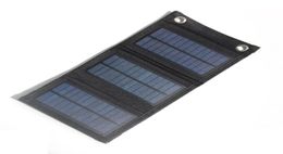 Opvouwbare 5W zonnepaneelopladertas 5V USB-uitgang Draagbare zonnelader voor 5V-apparaat Waterdicht7241897