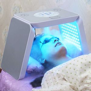 Spectomètres de pulvérisation pliables à 7 couleurs, soins du visage, dissolvant de rides, raffermissement de la peau, équipement de beauté, Machine de thérapie par la lumière LED PDT