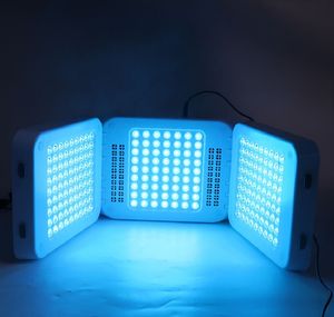 Opvouwbare 7 kleuren LED PDT verlichting Kleurtherapie ffaciale schoonheidsmachine foton licht gezichtstherapie machine huis gebruik gezichtsspa