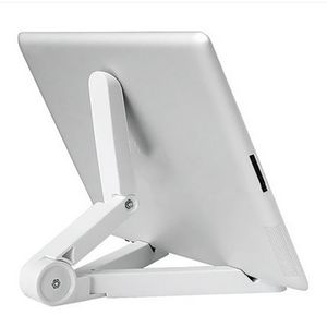 Opvouwbare instelbare hoek Tablet Beugel Stand Mount Houder voor iPad Android Tablet PC Mobiele telefoonhouder minder dan 10 inch