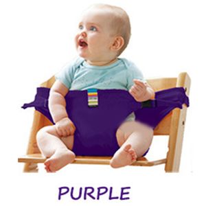 Foldable Baby Chair Safety Belt Portable Seat Lunch Chair Stretch Wrap Feeding Harness Baby Booster Seat