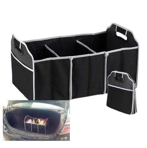 Organisateur de voiture pliable Boot Stuff Sacs de stockage de nourriture Sac Case Box Organisateur de coffre Automobile Rangement Rangement Accessoires intérieurs C9426875