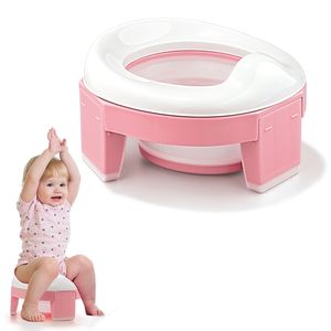 Pliable Enfant Enfants Portable Pliant Siège De Pot Garçons Filles Bébé Voyage Toilette Formation Infant Pots D'urgence Avec Des Sacs Gratuits 211028