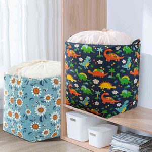 Foldable Clothes Quilt Organizer Storage Bag Closet Cartoon Portable Box Folding Pillow Blanket Wardrobe Move Home Accessories large Bags VTMTL0643