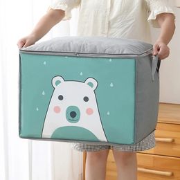 Foldable Clothes Quilt Storage Bags Blanket Sweater Storage Organizer Box Sorting Pouches Clothes Sets for Home Storage