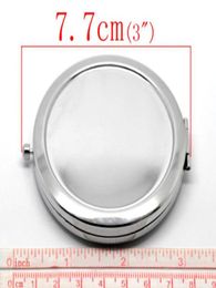 Miroir compact pliable Miroirs de poche vierges idéaux pour le bricolage 184131 50xlot8074717