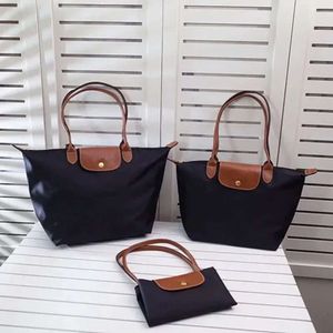 Sac à chignon pliable pour boulettes, sacs en Nylon imperméables, sac classique en Nylon pour femmes, sacs à bandoulière pour dames