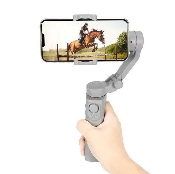 Pliable F5 F10 M1 Smartphone Stabilisateurs Vidéo Stabilisé De Poche Stabilisateur De Caméra Cardan Pour Téléphone