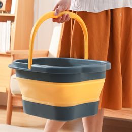 Opvouwbare voetbadmassage bucket Soake Bucket vouwbassin spa voet bad emmer emmer Sauna badkuip pedicure bad badbadbadbad