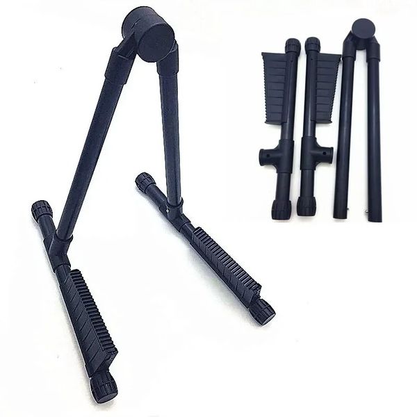 Support de guitare pliable, léger et Portable, support d'instruments à cordes pour basse, pour guitare professionnelle