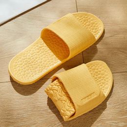 Zapatillas para el hogar plegables el viaje diapositivas portátiles de la casa de baño no lipado