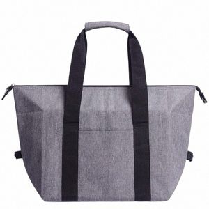 Sac à lunch pliable pour femmes hommes aliments thermal coffret de pique-nique refroidisseur