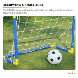 Mini de football de football pliable objectif d'entraînement de football intérieur