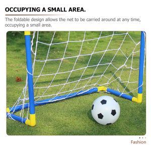 Opvouwbare mini voetbalpoort voetbal training doel klein binnen voetbal doel kinderen voetbal plastic deur