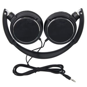 Pliable sur l'oreille écouteurs stéréo 3.5mm filaire casque casque pour téléphone portable tablette Schook cadeau enfants
