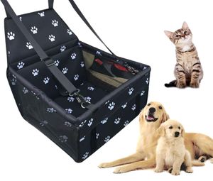 Opvouwbare oxford doek huisdierhond autostoel cover draagbare reis hondendrager buiten veilig mesh katten autostoelmand19229955509369