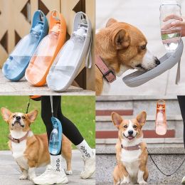 Faltbare Haustier Wasserflasche Schüssel für große Hunde BPA FREI Outdoor Trinkbecher Hund Geschenk Tragbare Trinkspender Drop Shipping