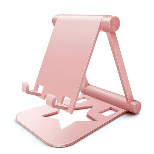 Support de téléphone pliable Bureau Mobile Stand Réglable pour Tablet Pelliculaire Téléphone Universal Bureau en plastique Stand Smartphone Support Support Nouveau