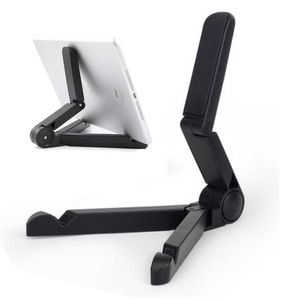 Opvouwbare Telefoon Tablet Standhouder Verstelbare Desktop Mount Stand Tripod Tafel Desk-ondersteuning voor iPhone iPad Mini 1 2 3 4 Air Pro