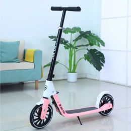 Scooter à coup de pied portable pliable pour les enfants et les adolescents scooter à une patte à deux roues écoles de travail de la ville à deux roues dropshipping