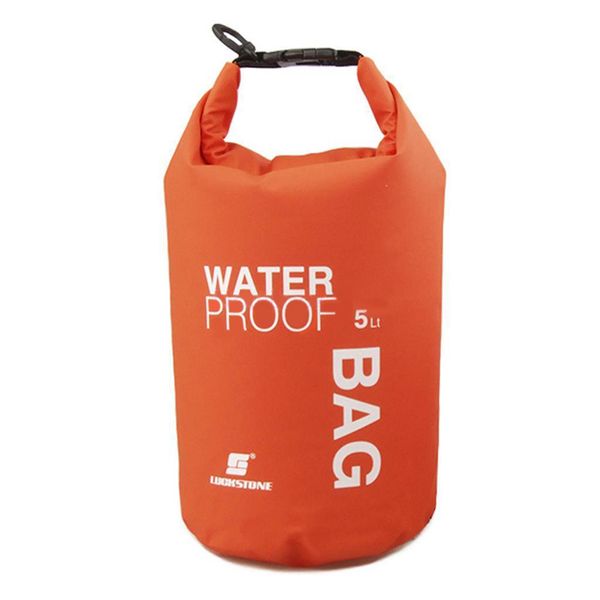 PVC pvc Sacs secs imperméables pour la natation du kayak rafting pêche du bateau rivière randonnée