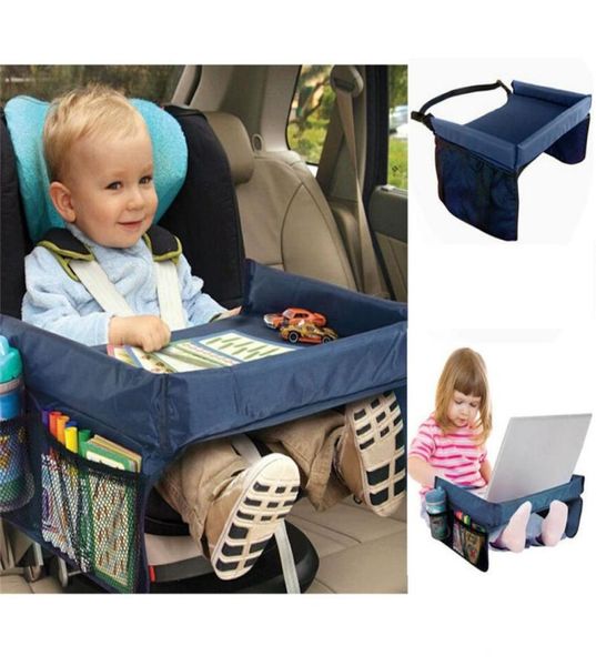 Table de siège de voiture pliable pour bébé et enfant, plateau de voyage pour enfants, housses de siège automobile, boîte de rangement d'accessoires de voiture 5 couleurs 3011488