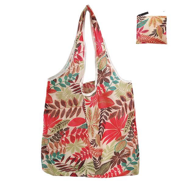 Sac à provisions pliable grand sac alimentaire sacs écologiques réutilisables pour épicerie stockage de jouets de plage Stock pour femmes pochette fourre-tout YSJY04