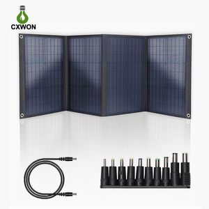 Mochila solar plegable 100W IP66 Kit de panel solar portátil con salida MC-4 Módulo de eficiencia del 22% para acampar al aire libre