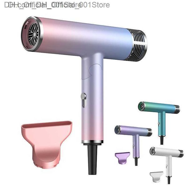 Pliable fort vent coiffure soins ménagères nano water ion sèche-cheveux à température constante à température froide et chauffante outil de style graduel Q240412