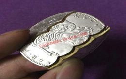 COIN PLIMING Morgan Dollar Copper Magic Tricks Coinmoney018599071