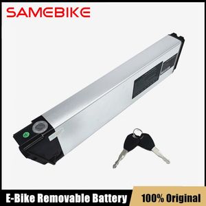 Batería extraíble de bicicleta eléctrica Original 48V 10AH/10.4AH batería integrada para SAMEBIKE LO26 20LVXD30 accesorios de fuente de alimentación de bicicleta eléctrica