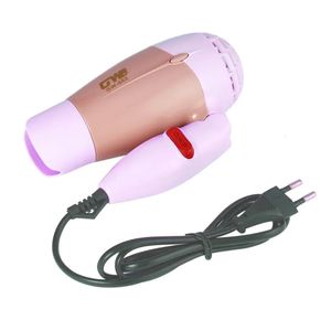 Sèche-cheveux pliant 220V 1000W Air Anion soins capillaires pour la maison MIni sèche-cheveux de voyage sèche-cheveux prise ue 240116