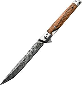 Zakmes outdoor draagbare zelfverdediging Outdoor mes mes scherp hoge hardheid surviva Sharp Advanced Damashi