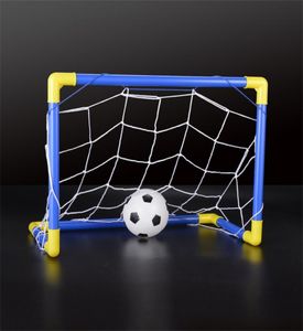 Opvouwbare Mini Voetbal Doelpaal Netto Set Pomp Kinderen Sport Indoor Outdoor Games Speelgoed Kind Verjaardagscadeau Plastic 1879425