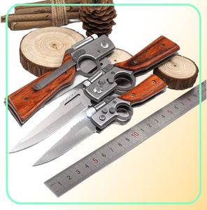 Cuchillo de bolsillo plegable AK47 Gun Knife Tactical Camping Survival Knives con LED Light Multi Herramientas 8107515