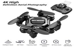 Opvouwbare opslagdrone 50x zoom 4k professionele mini-quadcopter met camera Kleine UAV Luchtfoto Pography HD Drones Smart Hover Long Sta5103781