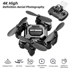 Pliage de rangement drone 50x zoom 4k mini-quadcoptère professional avec caméra small UAV Aerial Pographie HD drones Smart Hover Long STA5413322