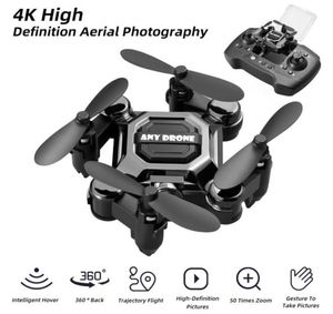 Opvouwbare opslagdrone 50x zoom 4k professionele mini-quadcopter met camera Kleine UAV Luchtfoto Pography HD Drones Smart Hover Long Sta2225383