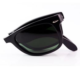 Opvouwbare zonnebril vrouw topkwaliteit heren designer zonnebril 4105 sport rijden mode strand zomer tinten uv400 bescherming gla6856271