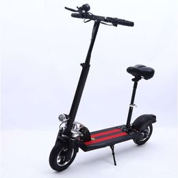 Véhicule pliant, scooter en alliage en aluminium de 10 pouces adulte, scooter électrique à double disque hors route