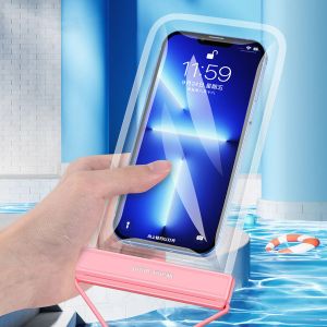 Sac de pochette de boîtier de téléphone imperméable Fonken pour iPhone 13 14 pro max nager sac sec sous couverture de couverture pour Huawei Samsung