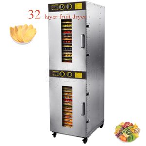 Voedseluitdroging Droger Gedroogd fruit Machine Huishouden Grote Commerciële 32 Laag Capaciteit Visuele Deur 3000W